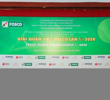 Giải quần vợt FOSCO lần V - 2020